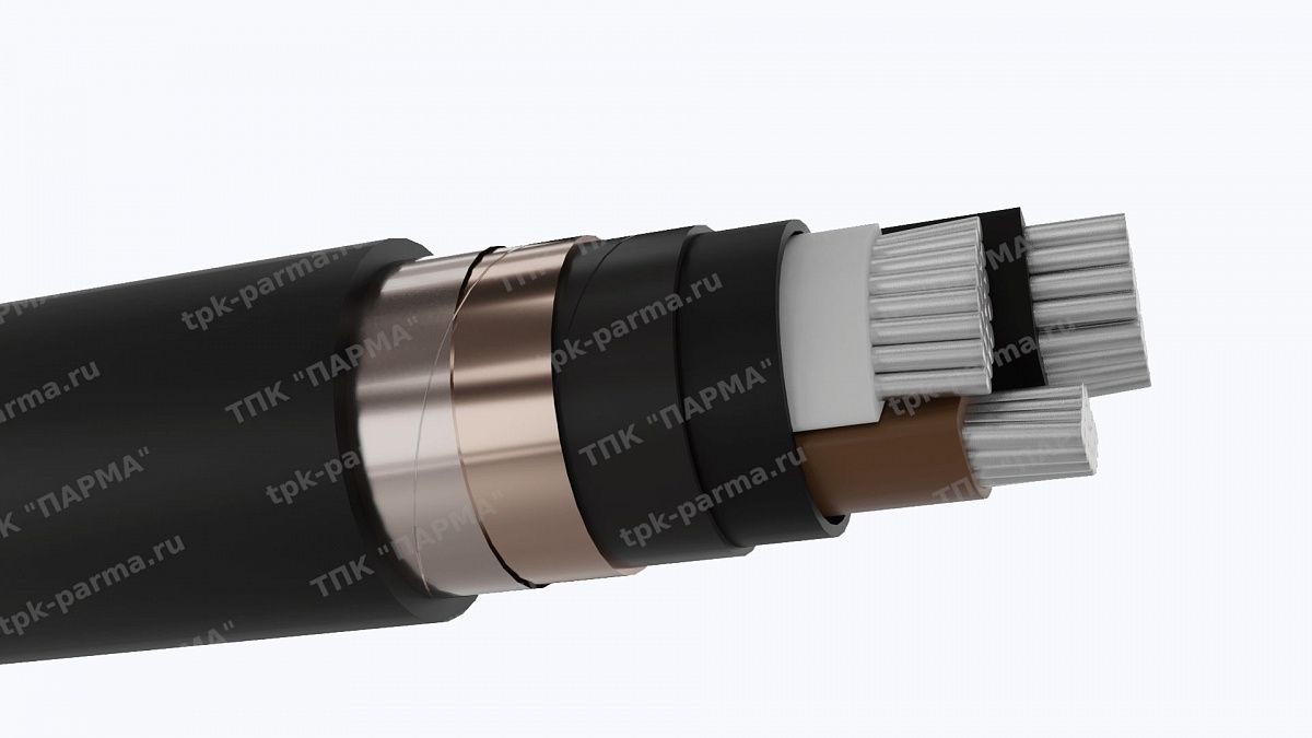 Фотография провода Кабель АВВГ 3х185 - 6кВ