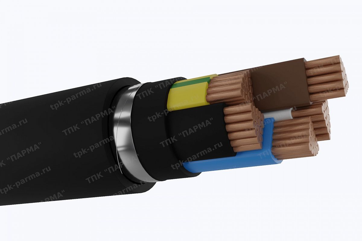 Фотография провода Кабель ПБПнг(A)-HF 5х4 - 1кВ